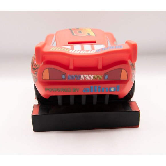2012 Vtg Disney Pixar Cars Lightning McQueen Coin Bank - Picture 5 of 7